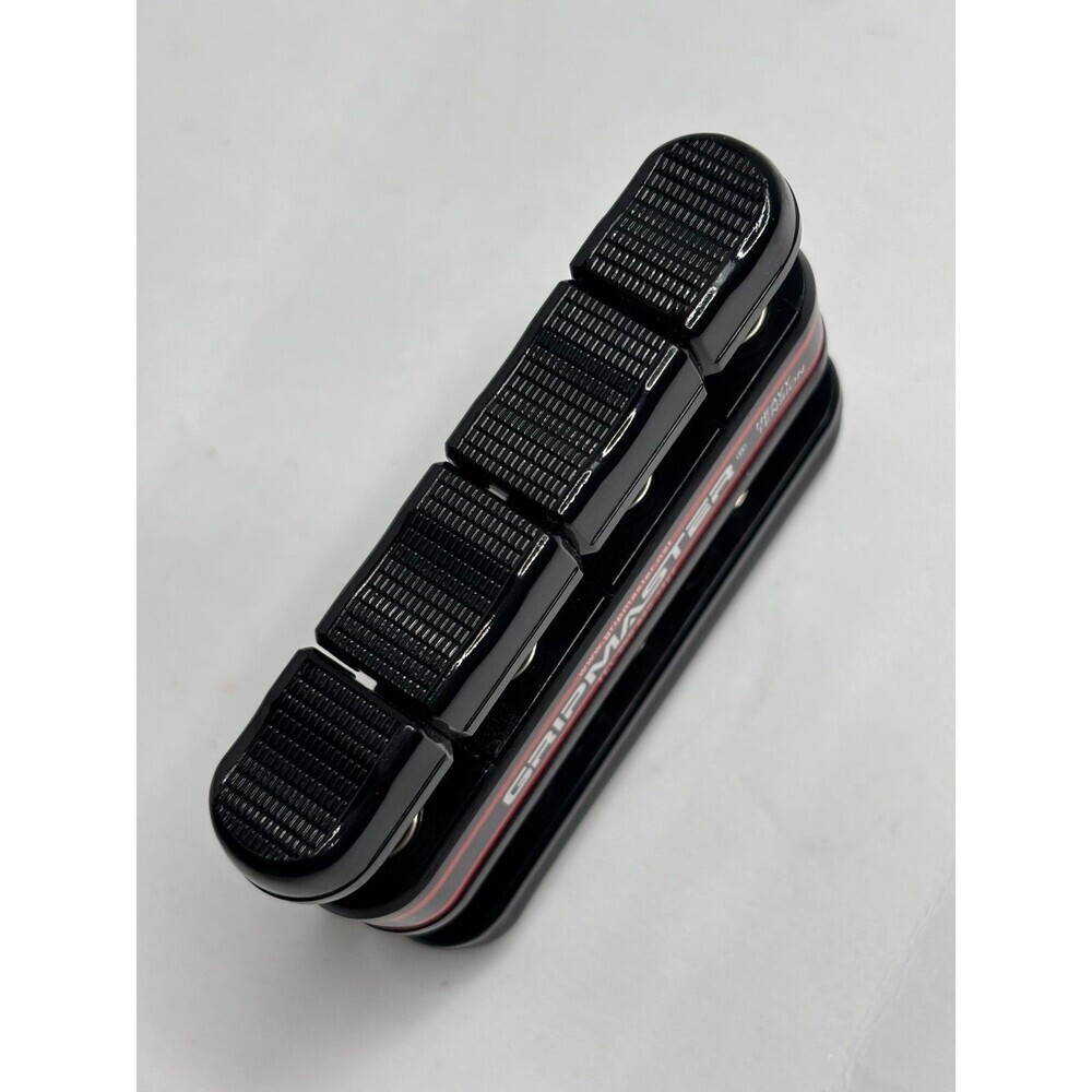 Gripmaster Hand & Finger Exerciser Heavy Tension Black Red Like New In Package - Picture 10 of 12